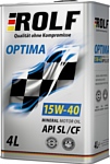 ROLF Optima 15W-40 SL/CF 4л ROLF Optima 15W-40 SL/CF 4л