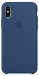 Apple Silicone Case для iPhone X Blue Cobalt Apple Silicone Case для iPhone X Blue Cobalt