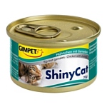 GimCat (0.07 кг) 6 шт. ShinyCat с курочкой и креветками