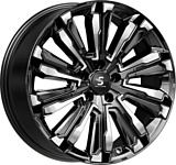 SKAD Humber 8x20/5x108 D67.1 ET45 Diamond Black Gris