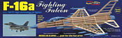 Guillow's Легкий истребитель F-16a Fighting Falcon