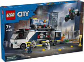 LEGO City 60418 Полицейский передвижной грузовик криминалистической лабораторией