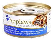 Applaws Cat Tuna Fillet with Crab canned (0.07 кг) 24 шт.