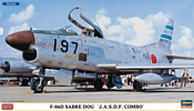 Hasegawa Реактивный истребитель F-86D Sabre Dog Combo (2 kits)