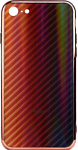 EXPERTS Aurora Glass для Apple iPhone 7 с LOGO (красно-черный)