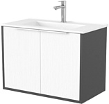 Дабер 018 70 Т18.7.0.20Б (белый древесный/серый/ручка белая)