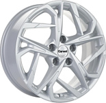 Carwel Цаган 7x17/5x114.3 D60.1 ET45 Серебристый