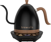 Brewista Artisan Gooseneck 1л (черный/дерево)