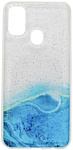 EXPERTS Aquarelle для Huawei Y8p (голубой)