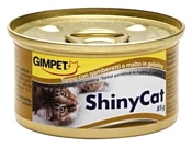 GimCat ShinyCat с тунцом, креветками и солодом (мальтом) (0.085 кг) 1 шт.
