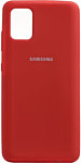 EXPERTS Original Tpu для Samsung Galaxy A41 с LOGO (темно-красный)