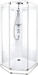 IDO Comfort 10-5 100x100 (белый, прозрачное стекло)