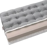 Mr. Mattress Natsu Black 120x190 (с липучками)
