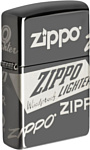 Zippo Black Ice Zippo Logo Design 49051