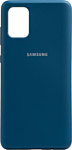 EXPERTS Soft-Touch для Samsung Galaxy M31 с LOGO (космический синий)