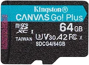 Kingston Canvas Go! microSDXC 64GB SDCG4/64GB