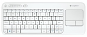 Logitech Wireless Touch Keyboard K400 White USB