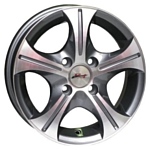 RS Wheels 370 6x15/4x100/108 D67.1 ET35 Chrome