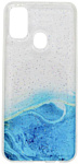 EXPERTS Aquarelle для Samsung Galaxy M21 (голубой)