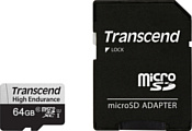 Transcend microSDXC TS64GUSD350V 64GB (с адаптером)