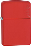 Zippo Red Matte Zippo Logo 233ZL-000051