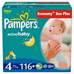Pampers Active Baby 4 Maxi (162шт)