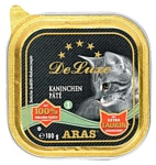 ARAS (0.1 кг) 1 шт. Premium Pate Deluxe для кошек - Кролик