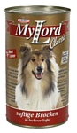 Dr. Alder (1.23 кг) 1 шт. МОЙ ЛОРД КЛАССИК печень + говядина кусочки в желе Для взрослых собак