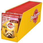 Pedigree Для взрослых собак мелких пород с ягненком в соусе