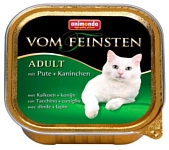Animonda Vom Feinsten Adult для кошек с индейкой и кроликом (0.1 кг) 1 шт.