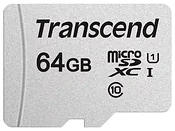 Transcend microSDXC 300S 64GB + адаптер