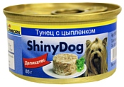 Gimborn ShinyDog консервы. Тунец с цыпленком (0.085 кг) 1 шт.