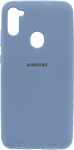 EXPERTS Original Tpu для Samsung Galaxy A11/M11 с LOGO (фиалковый)