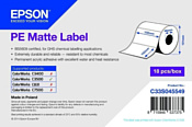 Epson PE Matte Label 102мм x 76мм 365 этикеток 109 г/м2 C33S045548