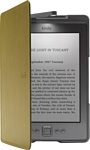 Amazon Kindle Lighted Leather Cover Olive Green