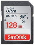 Sandisk Ultra SDXC Class 10 UHS-I 80MB/s 128GB