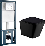 WeltWasser Gelbach 004 MT-BL + Marberg 410 RD (черный матовый/хром) WeltWasser Gelbach 004 MT-BL + Marberg 410 RD (черный матовый/хром)