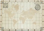 Wooden City Карта Мира Экспедиция (по точкам) 507