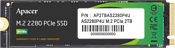 Apacer AS2280P4U 2TB AP2TBAS2280P4U