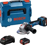 Bosch GWS 18V-11 S Professional 06019N4002 (с 2-мя АКБ, кейс)
