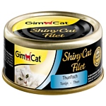 GimCat (0.07 кг) 24 шт. ShinyCat Filet тунец консервы