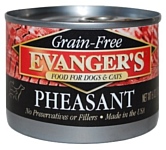 Evanger's Grain Free Pheasant for Dogs & Cats консервы для кошек и собак (0.17 кг) 12 шт.