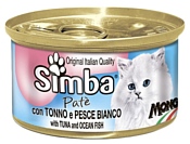Simba Паштет для кошек Тунец с океанической рыбой (0.085 кг) 1 шт.