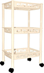 BranQ Этажерка Prima BQ2826СЛК (слоновая кость) BranQ Этажерка Prima BQ2826СЛК (слоновая кость)