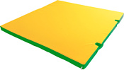 Формула здоровья С вырезом под стойки 1x1x0.08м (зеленый/желтый)
