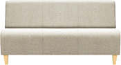 Brioli РудиД трехместный (рогожка, J1 кремовый)