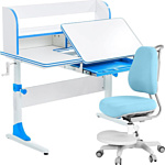 Anatomica Study-100 Lux + органайзер со светло-голубым креслом Ragenta (белый/голубой)