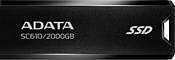 ADATA SC610 2TB SC610-2000G-CBK/RD