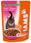 Iams Cat Pouch Adult with Salmon in Jelly (0.1 кг) 22 шт.