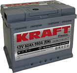 KRAFT Classic 60 R+ низк. (60Ah)